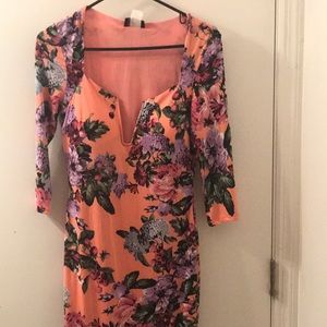 Hot Miami Styles Floral Dress